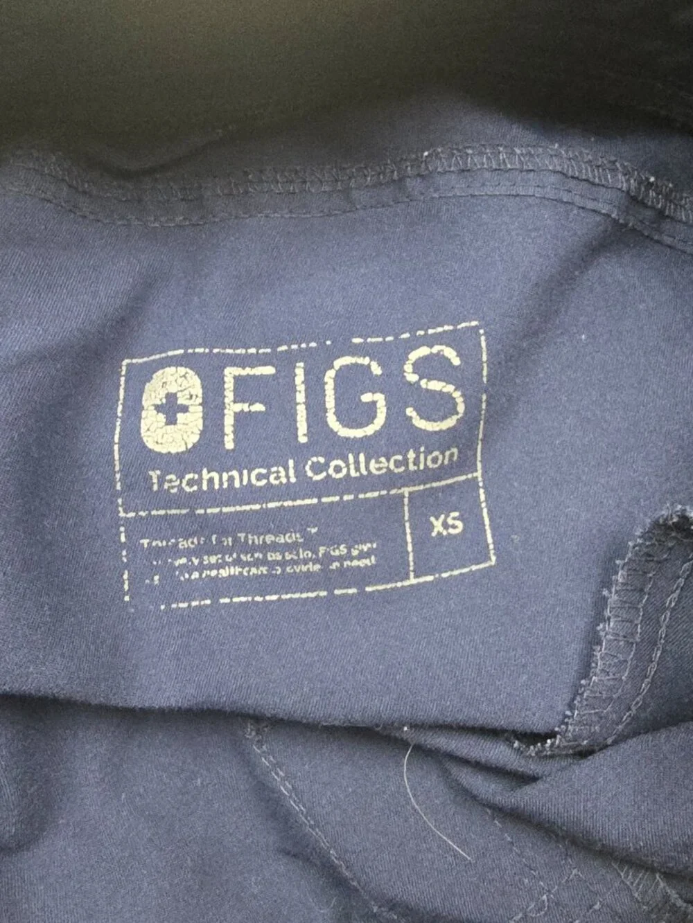 FIGS Mens Nurse Scrub  jogger Pants Navy Blue Size Extra Small XS Drawstring USA